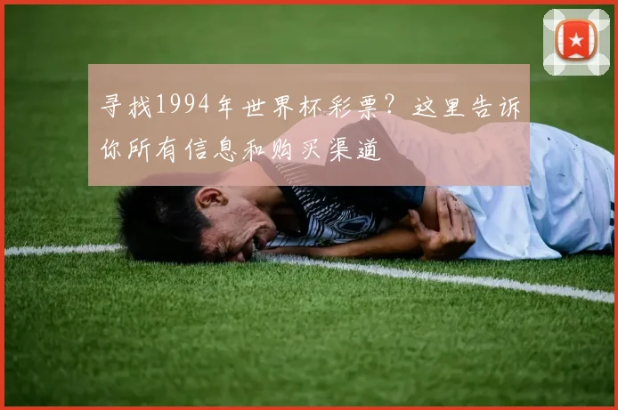 寻找1994年世界杯彩票？这里告诉你所有信息和购买渠道