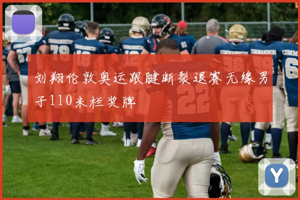 刘翔伦敦奥运跟腱断裂退赛无缘男子110米栏奖牌